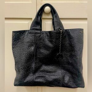 Charles Jourdan oversized black bag